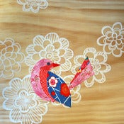 Image of Sakura Blossom SushiBird Tile Art