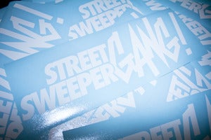 Image of Street Sweeper Gang! Large White