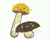 Image of Mushrooms Print