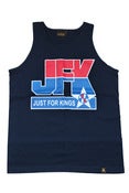 Image of JFK Basketball Tank (Navy)