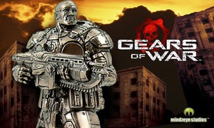 Image of Marcus Fenix Cold Cast Bronze Statue
