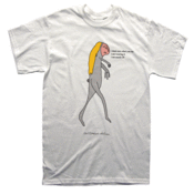 Image of Fed up man T-shirt by me Chris (Simpsons artist)