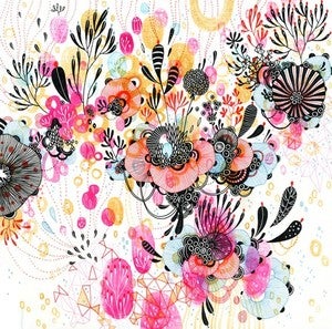Image of Beautiful Burst Print