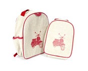 Image of So Young Mother Toddler Backpack - Scooter