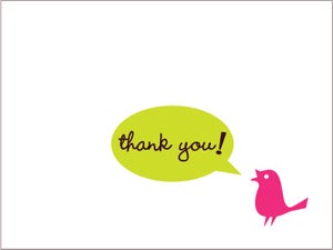 Image of thank you