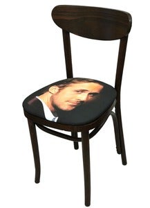 Image of "SOLD OUT" Sit on my Face Ryan Gosling Art Chair