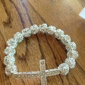 Image of "Shine" Cross Bracelet