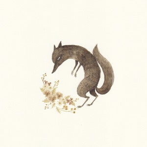 Image of Wolfie Print