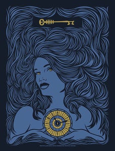 Image of Remember Me as a Time of Day - Art Print - Blue