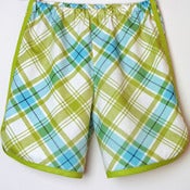 Image of Retro shorts in lime