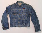 Image of Vintage 1950’s TUF NUT Brand Sanforized Indigo Selvedge Denim Buckle Back Jacket 38 Medium