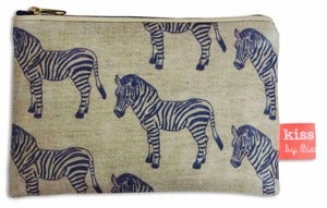 Image of 'Zebra Surprise' Oilcloth Purse