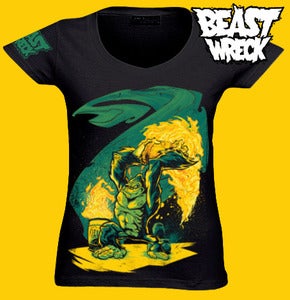 Image of BARREL-CHUCKER Women's V-neck shirt
