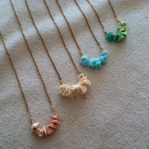 Image of Mctega mini resin necklaces