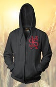 Image of THE MARK ZIP-UP (BLACK)