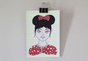 Image of Hipster Minnie Print
