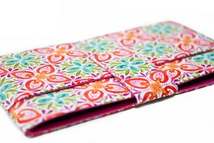 Image of MacBook Computer Case with Pocket: 11 13 14 15 17 18 Inch: Stonecrop Bloom Floral