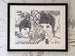 Image of Original ink drawing entitled Demons by Hayden Kay