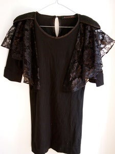 Image of Romance Was Born lace black dress size 12