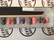 Image of Floral Square Press Ons