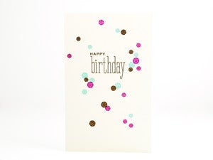Image of Happy Birthday Sequins