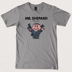 Image of “Mr. Shepard” - Grey Marle men's tee