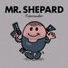 Image of “Mr. Shepard” - Grey Marle men's tee