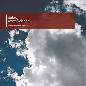 Image of :take: & white/lichens - three:four split series volume 1 (10")