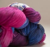 Image of BATGIRL Sock Yarn, "Gambit", BFL-nylon, 464 yards