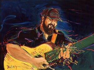 Image of Zack Brown at Jazzfest 2012