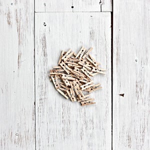 Image of Tiny Wooden Pegs