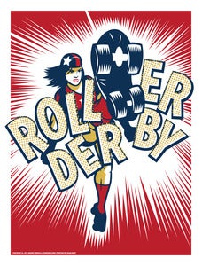 Image of Roller Derby - Art Print