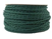 Image of RACING GREEN | fabric lighting flex cable | TWIST