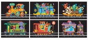 Image of Monster Train Postcard Series (6 Postcard Set)
