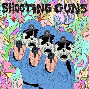 Image of Krang / Shooting Guns Split 7" Single