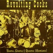 Image of REVOLTING COCKS-Beers, Steers & Queers Remix/ Rare-Out of Print
