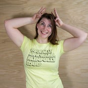 Image of Socially awkward painfully loud ladies tee