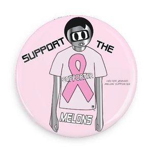 Image of Support the Melons Button