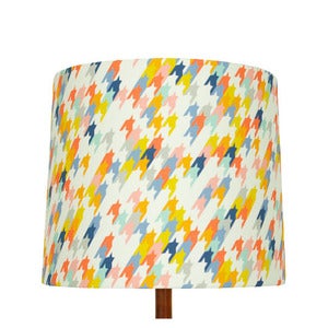 Image of Houndstooth Print Lamp Shade, Fiz & Foster