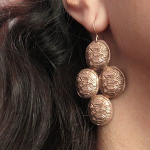 Image of Four Directions Loksi Earrings