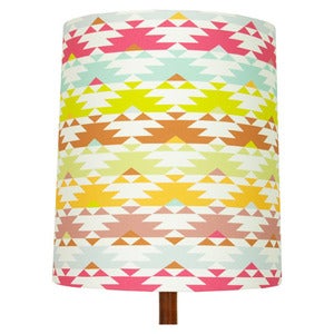 Image of Navaho Print Lamp Shade (stripe), Waimea
