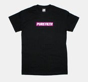Image of PUREFILTH Logo Tee in Black
