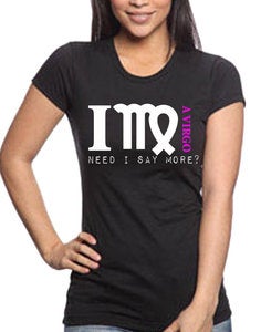 Image of "I'm A VIRGO" t-shirt