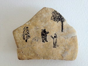Image of Man and Bear