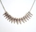 Image of Silver Spikes necklace