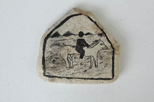 Image of Human Riding Horse
