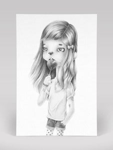 Image of Cammie Postcard Print