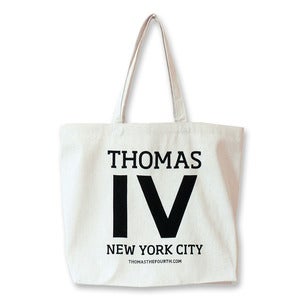 Image of Canvas Tote - THOMAS IV