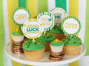 Image of LUCKY Collection- Modern day St Patricks Day printable collection by Wants and Wishes