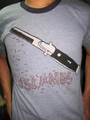 Image of Switchcomb Tee - Melange Blue